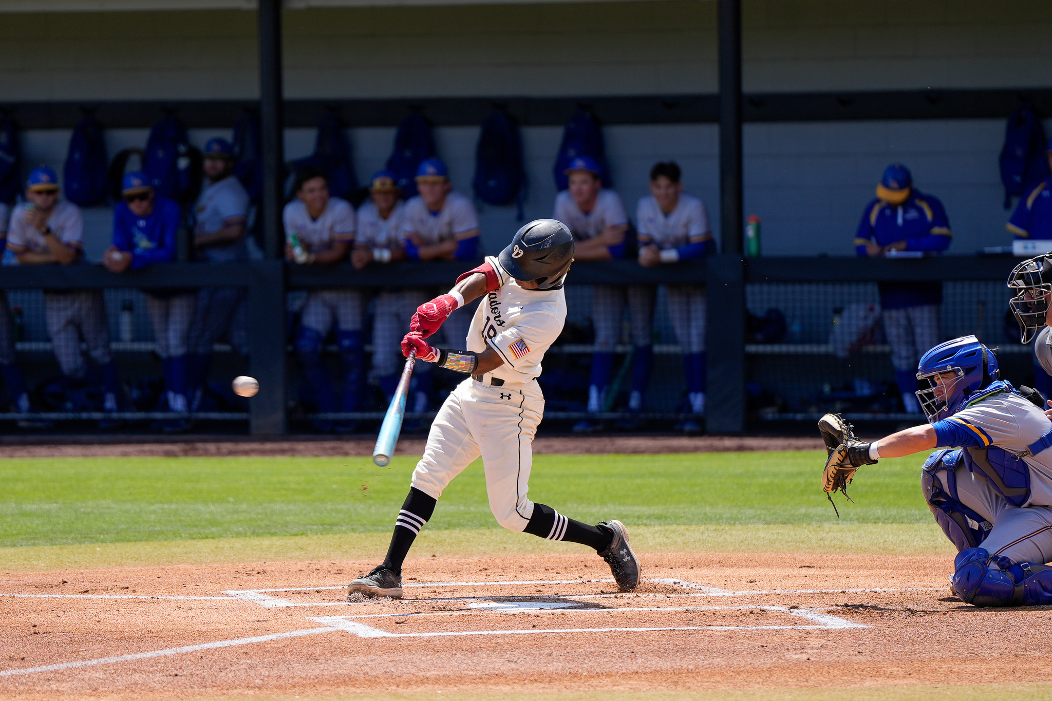 Kamau Neighbors Hitting Swing